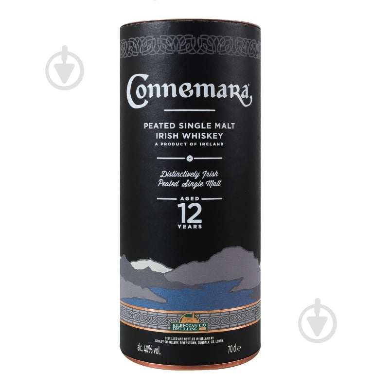 Віскі Connemara 12 yo у тубусі 40% 0,7 л — фото 9