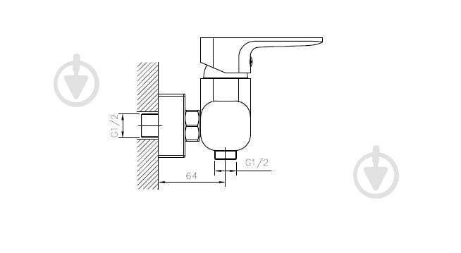 Смеситель для ванны Koller Pool Trend - фото 3