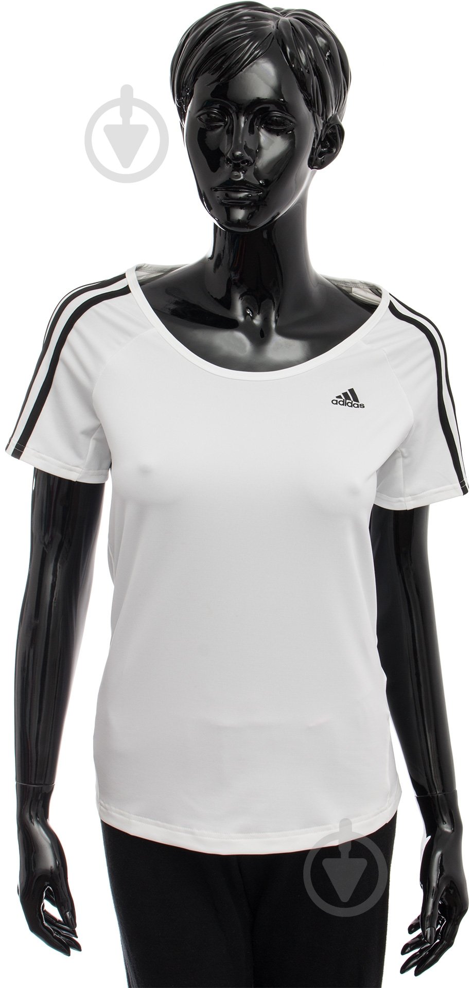 Футболка Adidas BASIC 3S P TEE AZ5830 р.2XS белый - фото 1