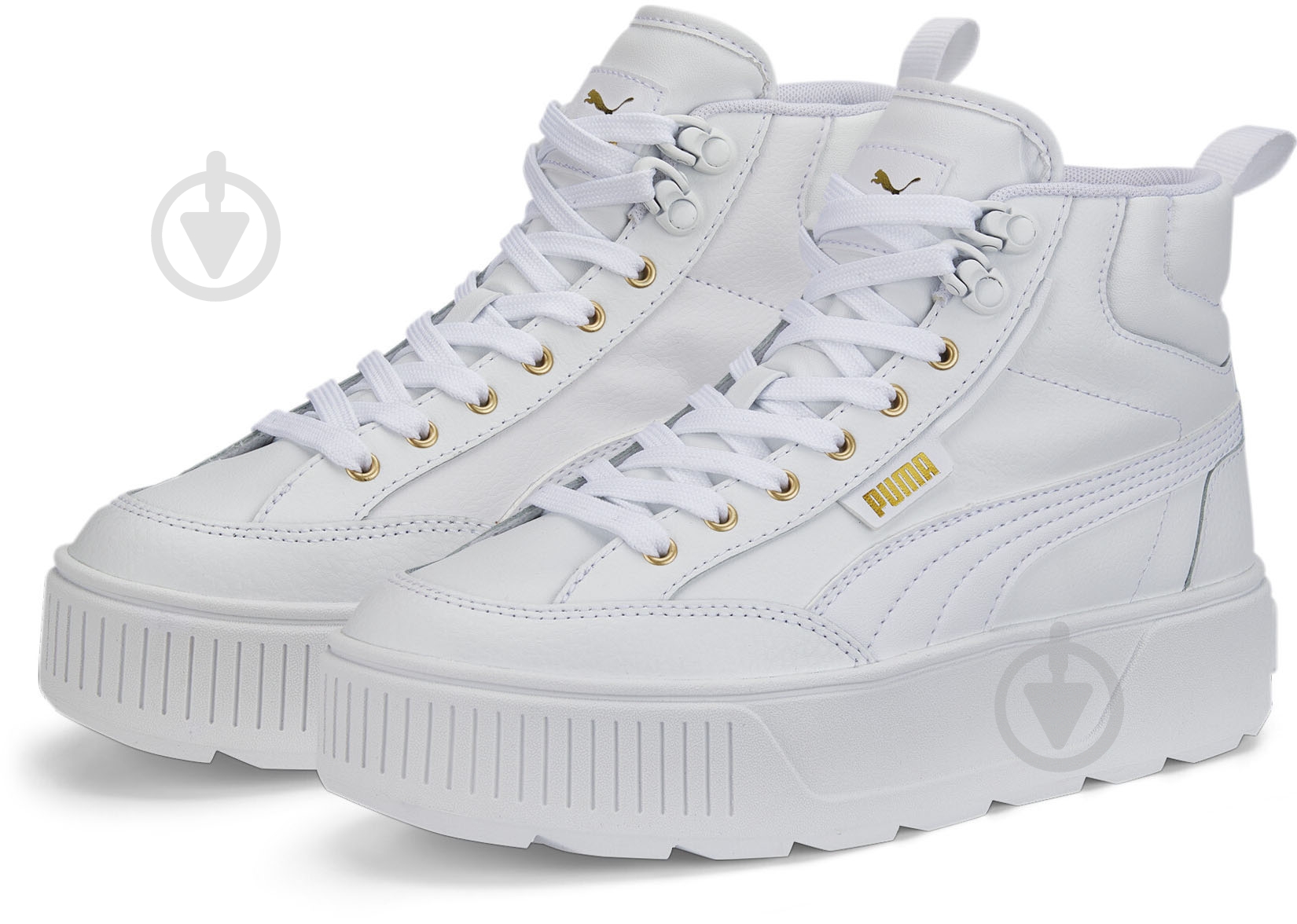 Кросівки жіночі демісезонні Puma KARMEN MID 38585701 р.40 білі - фото 3