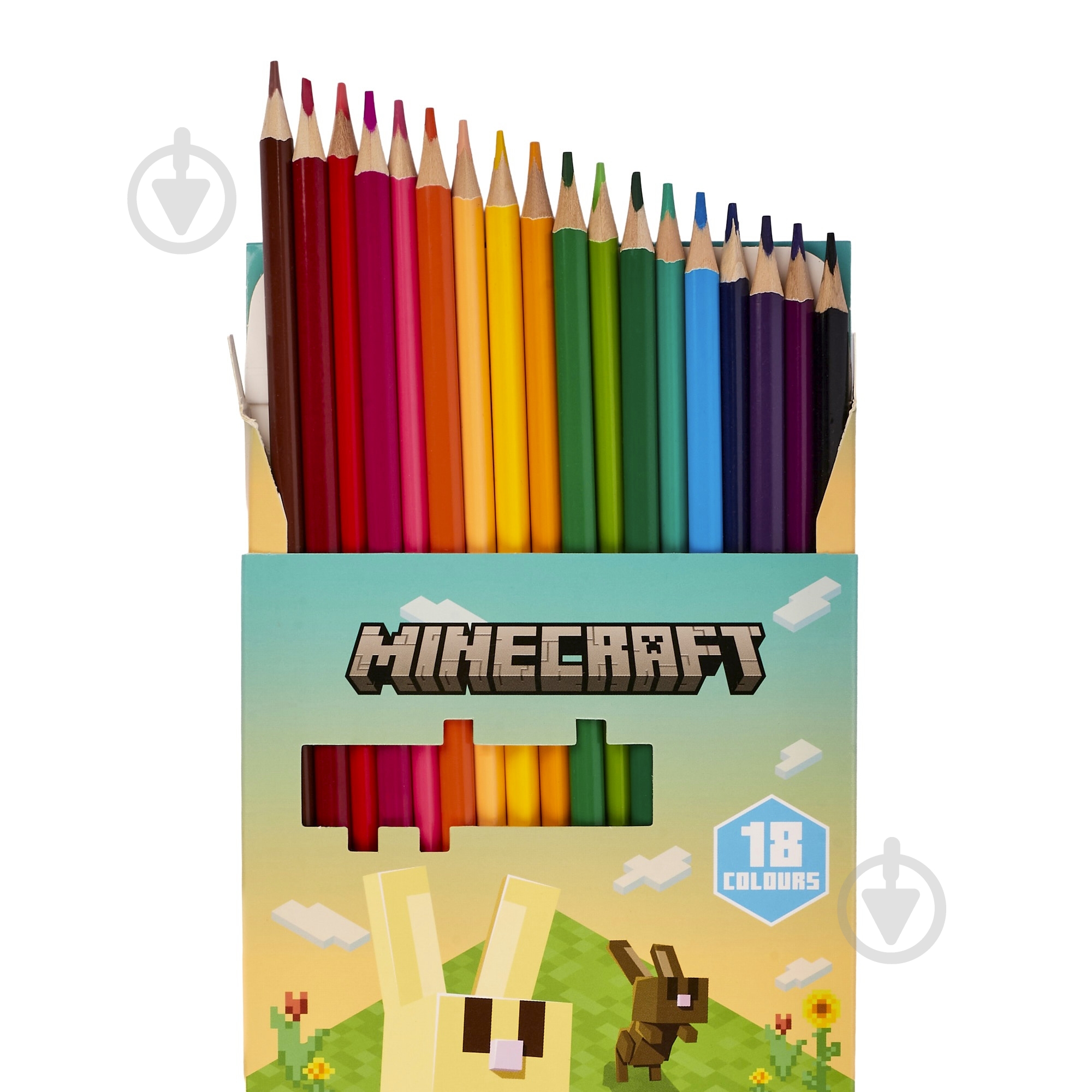 Карандаши цветные Minecraft Spring 18 шт. (290773) YES - фото 2