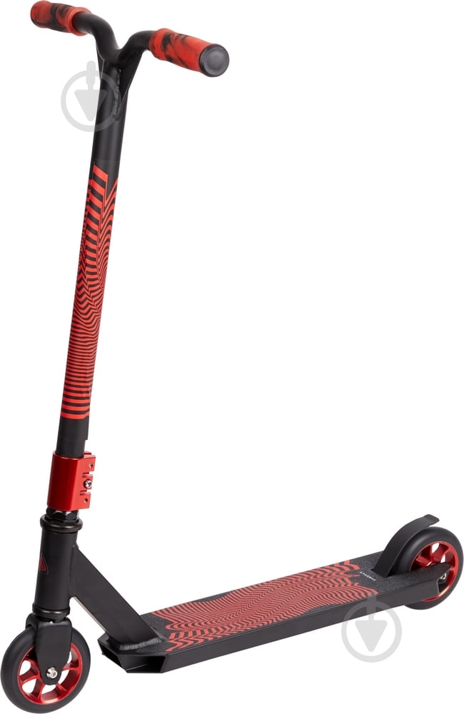 Самокат Firefly ST 350 черный с красным 423422-901050 - фото 1 Самокат Firefly ST 350 черный с красным 423422-901050 - фото 1