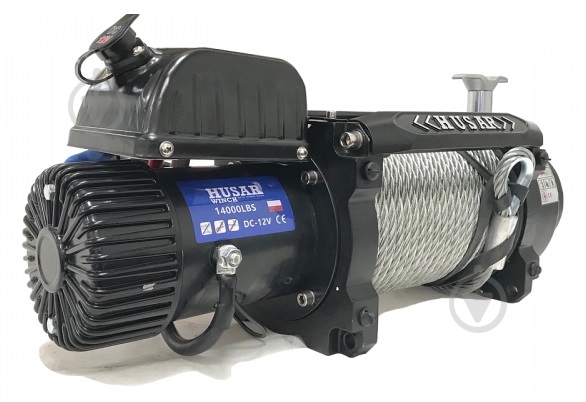 Лебедка Husar BST S 14000 Lbs - 6350 кг 12/24 В - фото 1