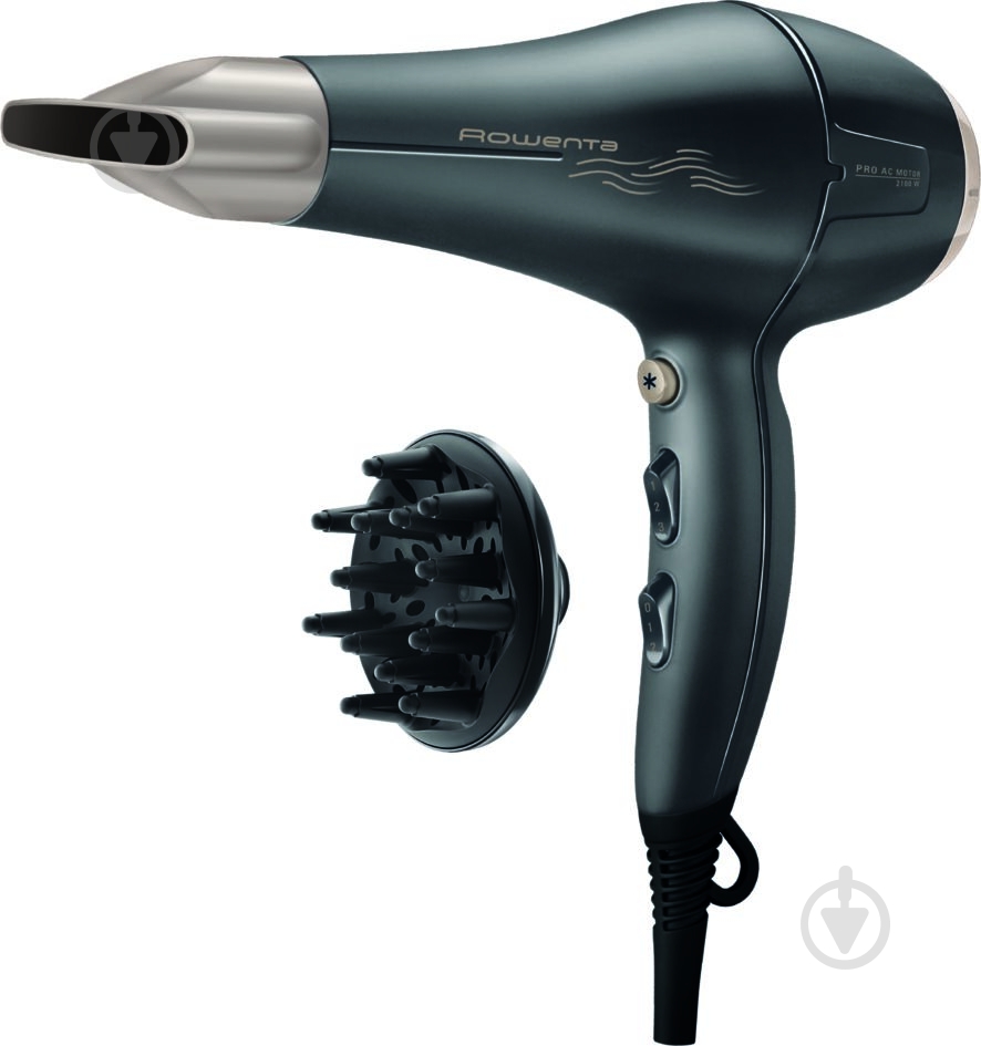 Фен Rowenta Signature Pro Dune CV7827F0 - фото 1 Фен Rowenta Signature Pro Dune CV7827F0 - фото 1