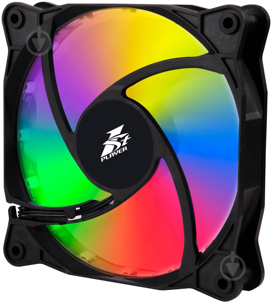 Вентилятор для корпуса 1stPlayer A2 RGB LED - фото 5