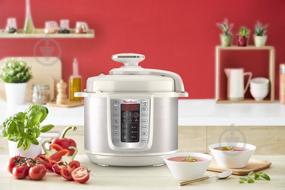 Мультиварка-скороварка Moulinex CORE RANGE CE505A10 - фото 7