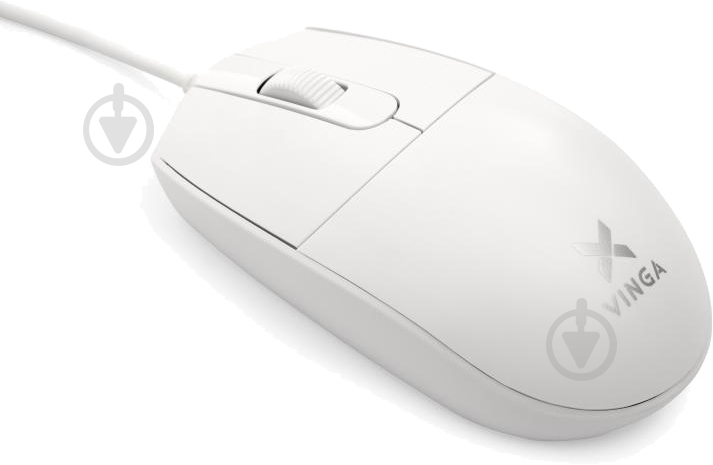 Мышь Vinga white (MS-110 White) - фото 2
