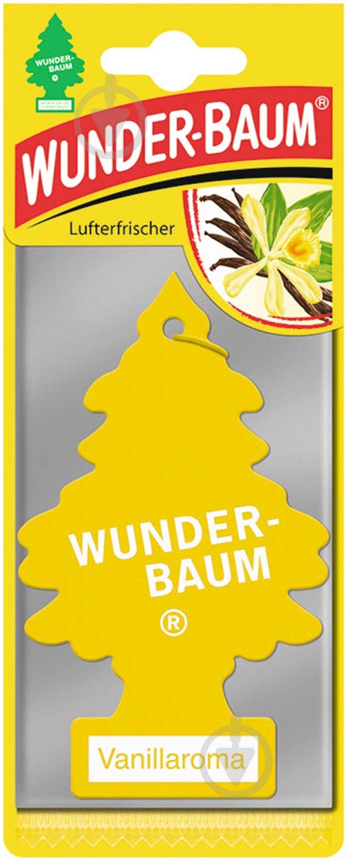 Ароматизатор підвісний WUNDER BAUM ваніль - фото 1 Ароматизатор підвісний WUNDER BAUM ваніль - фото 1