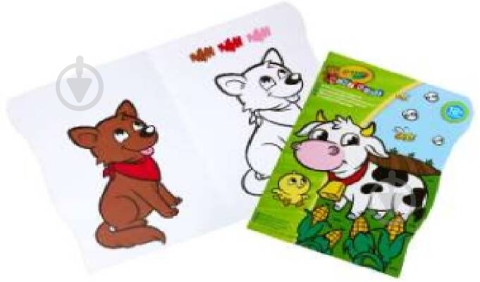 Раскраска «Crayola Mini Kids Ферма 16 ст. 81-1475-2» - фото 1