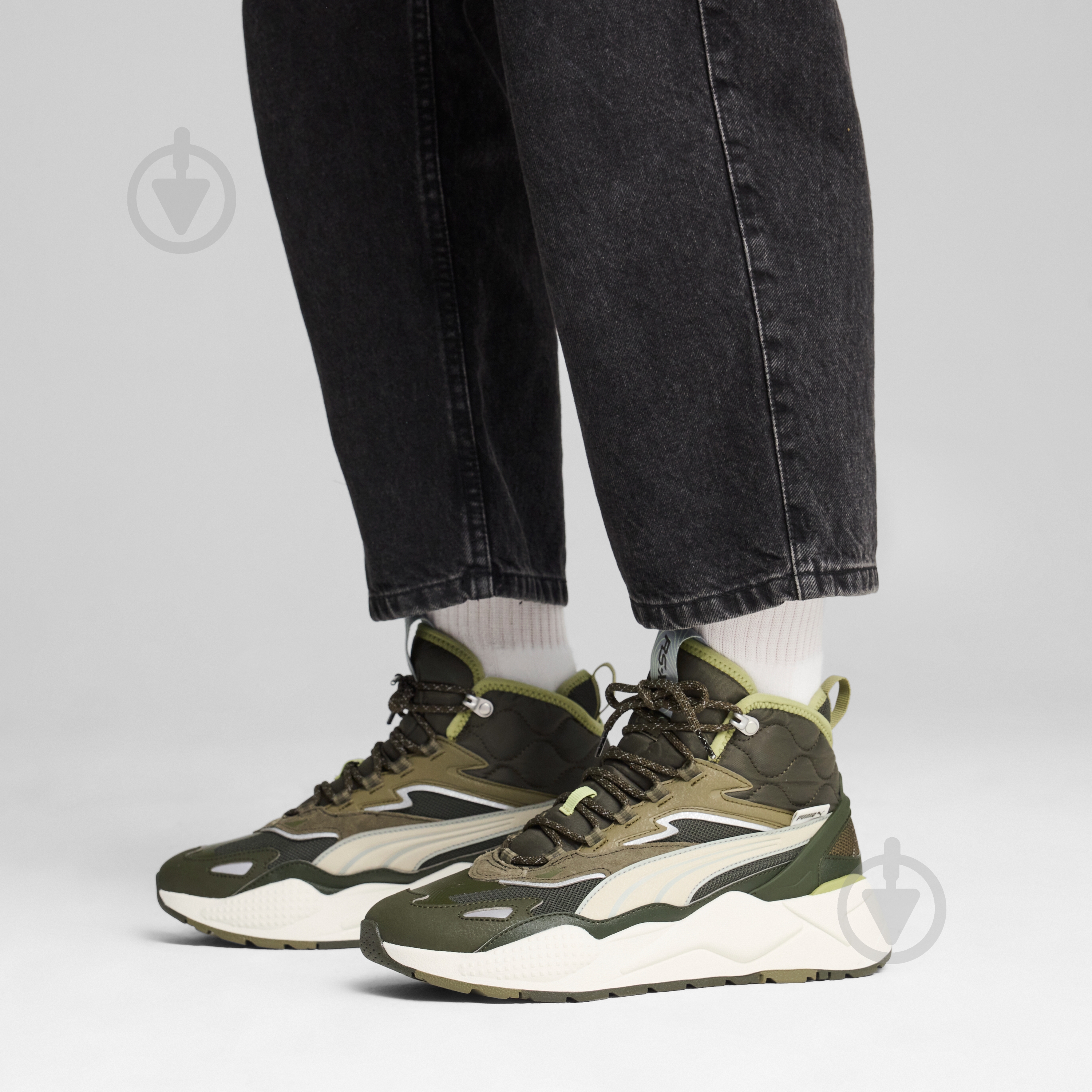 Черевики Puma RS-X Hi 39271807 р.42,5 хакі - фото 6