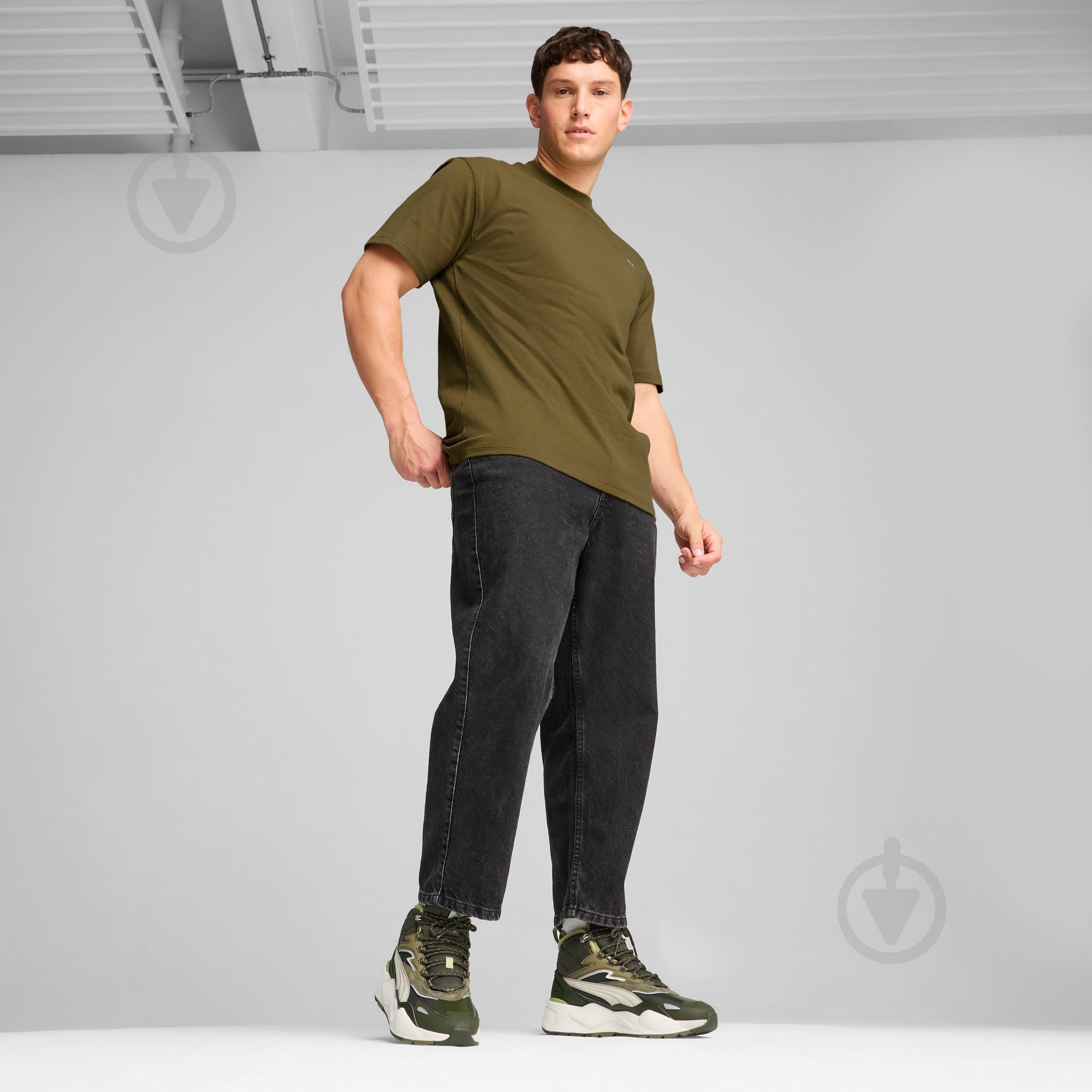 Черевики Puma RS-X Hi 39271807 р.42,5 хакі - фото 7