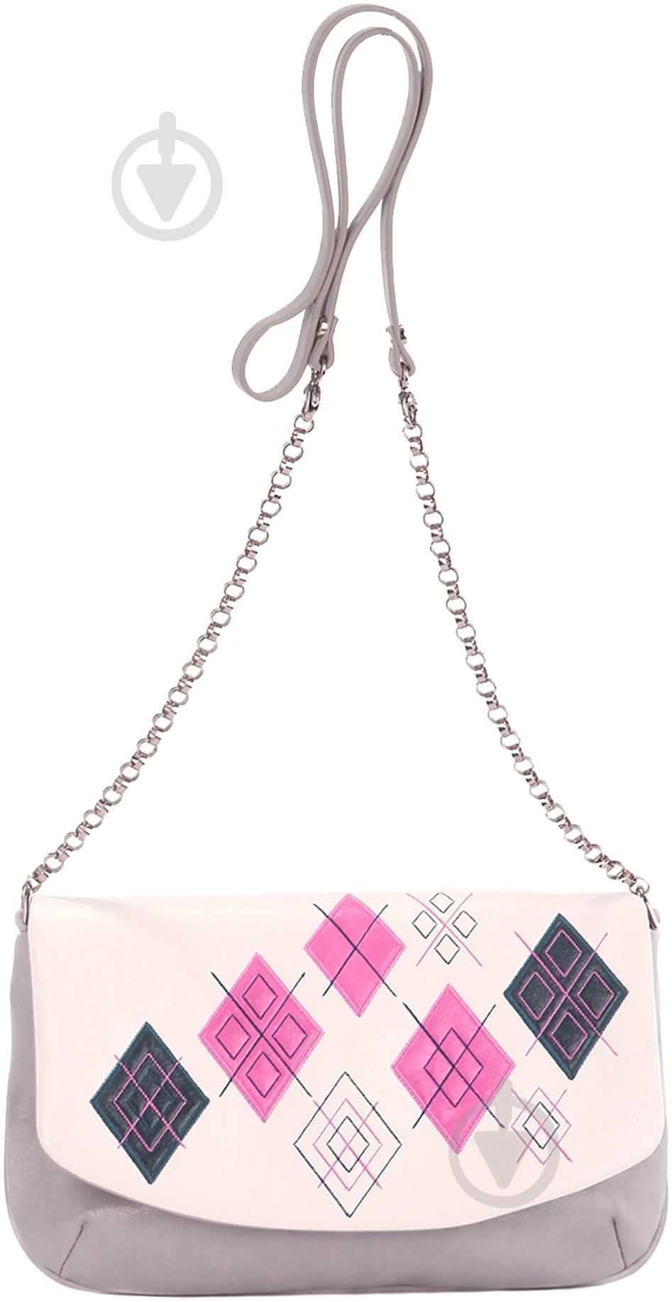 Сумка женская Alba Soboni 160074 серый - фото 1