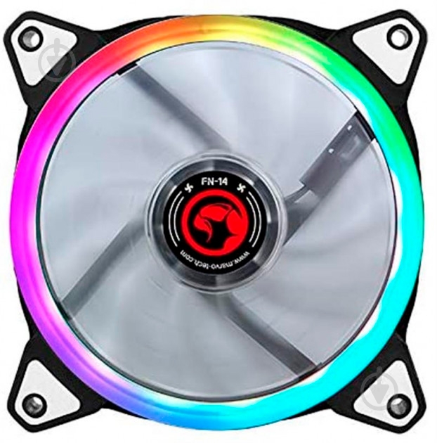 Вентилятор для корпуса Marvo RGB LED (FN-14) - фото 1