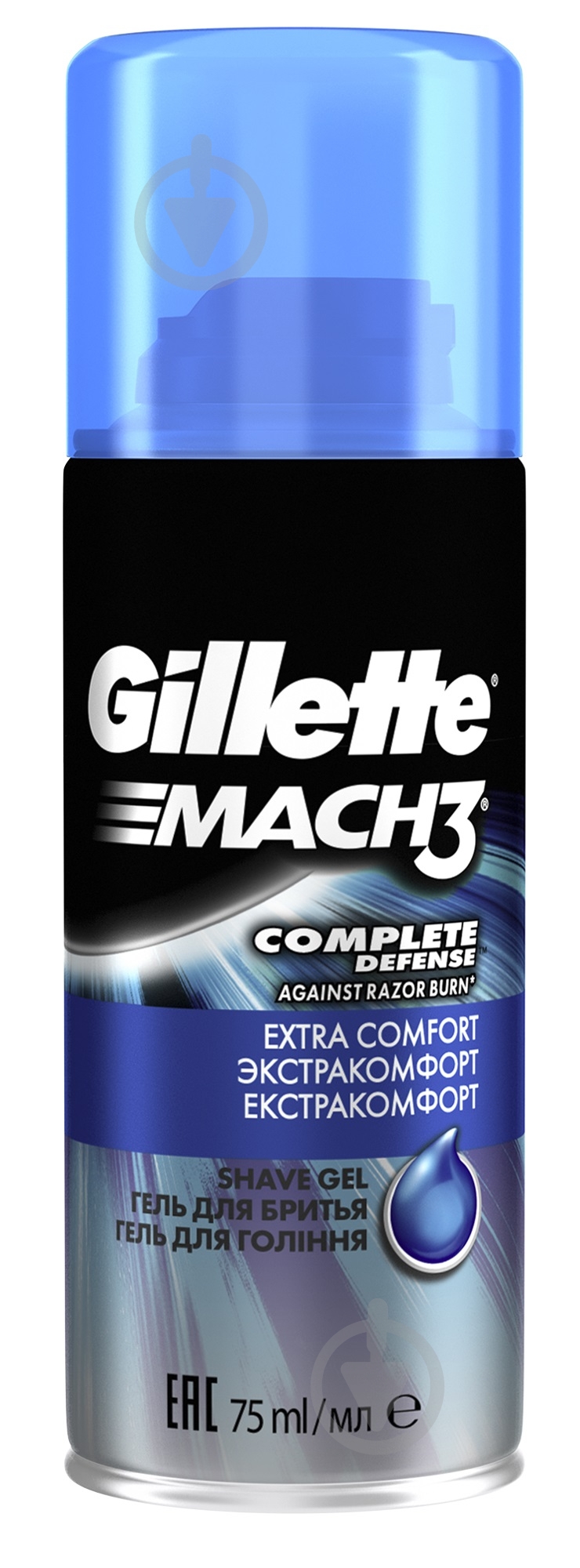 Гель для бритья Gillette Mach 3 Extra Comfort 75 мл - фото 1
