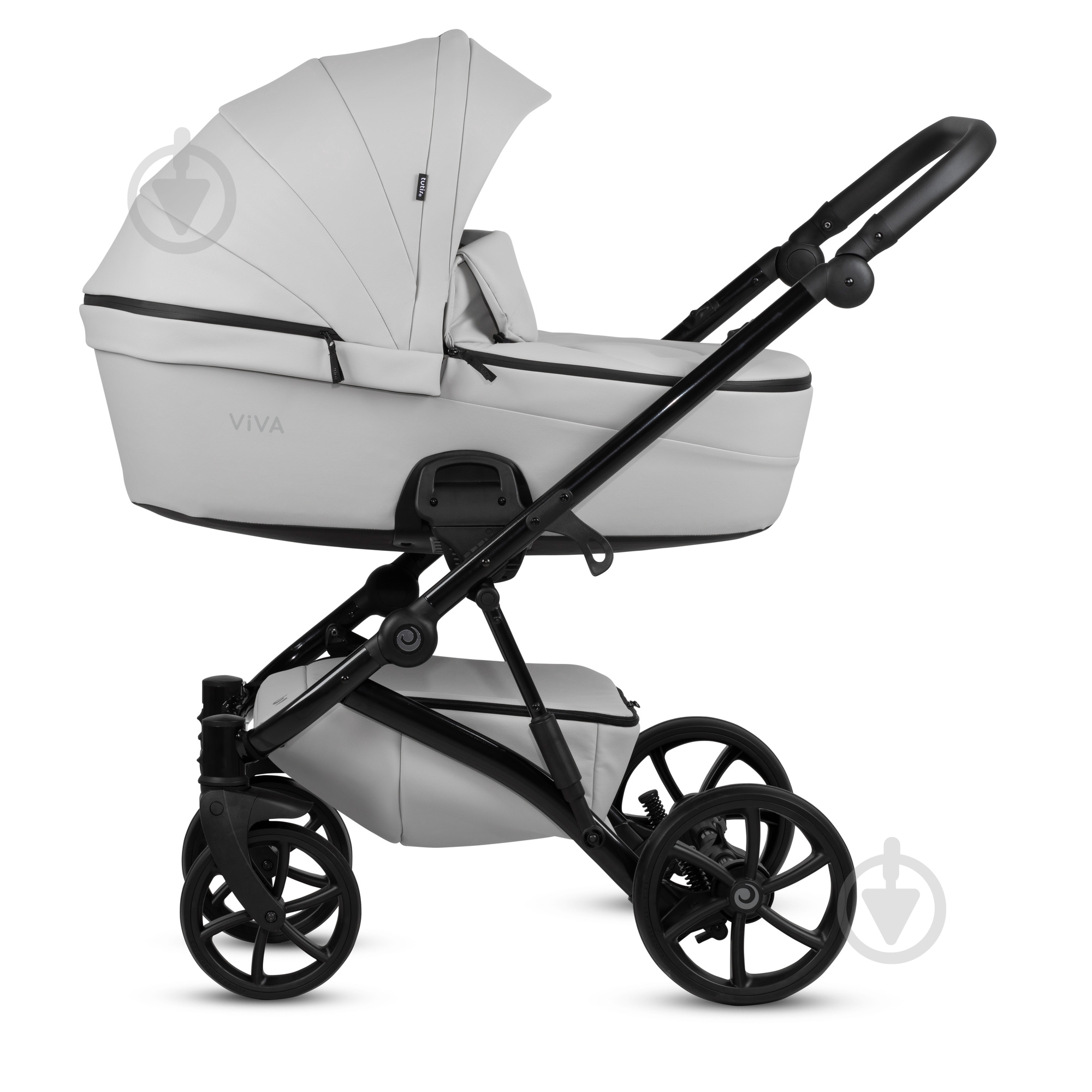 Коляска универсальная TUTIS VIVA5 Leather Cloud (1452085) - фото 8