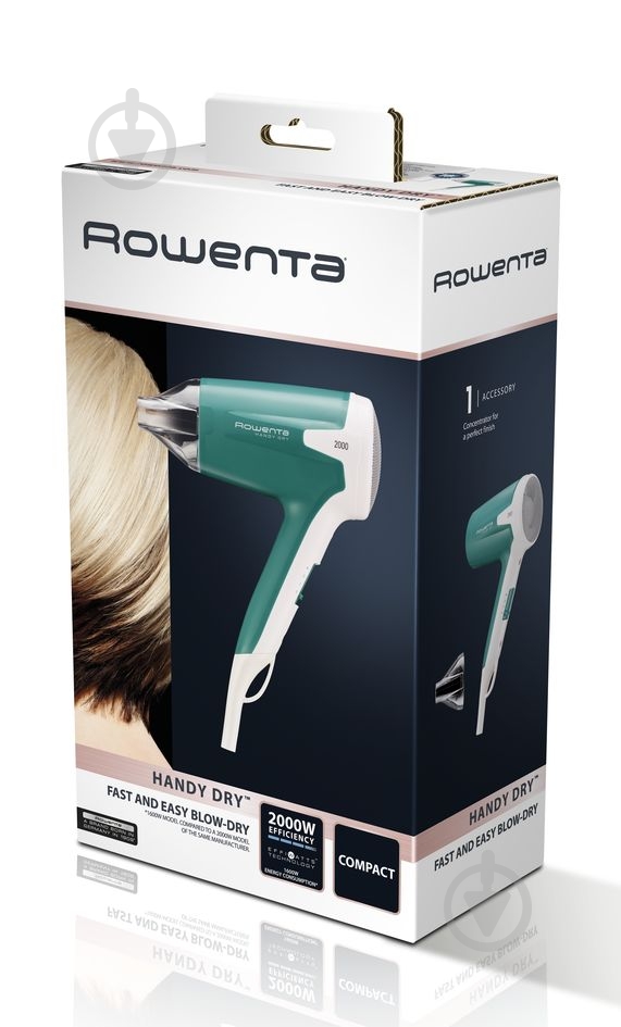 Фен Rowenta Handy Dry CV1630F0 - фото 3 Фен Rowenta Handy Dry CV1630F0 - фото 3