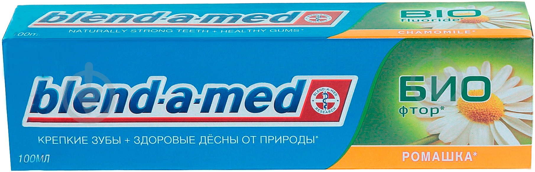 Паста Blend-a-Med Bio-Fluoride Chamomile 100 мл - фото 2 Паста Blend-a-Med Bio-Fluoride Chamomile 100 мл - фото 2