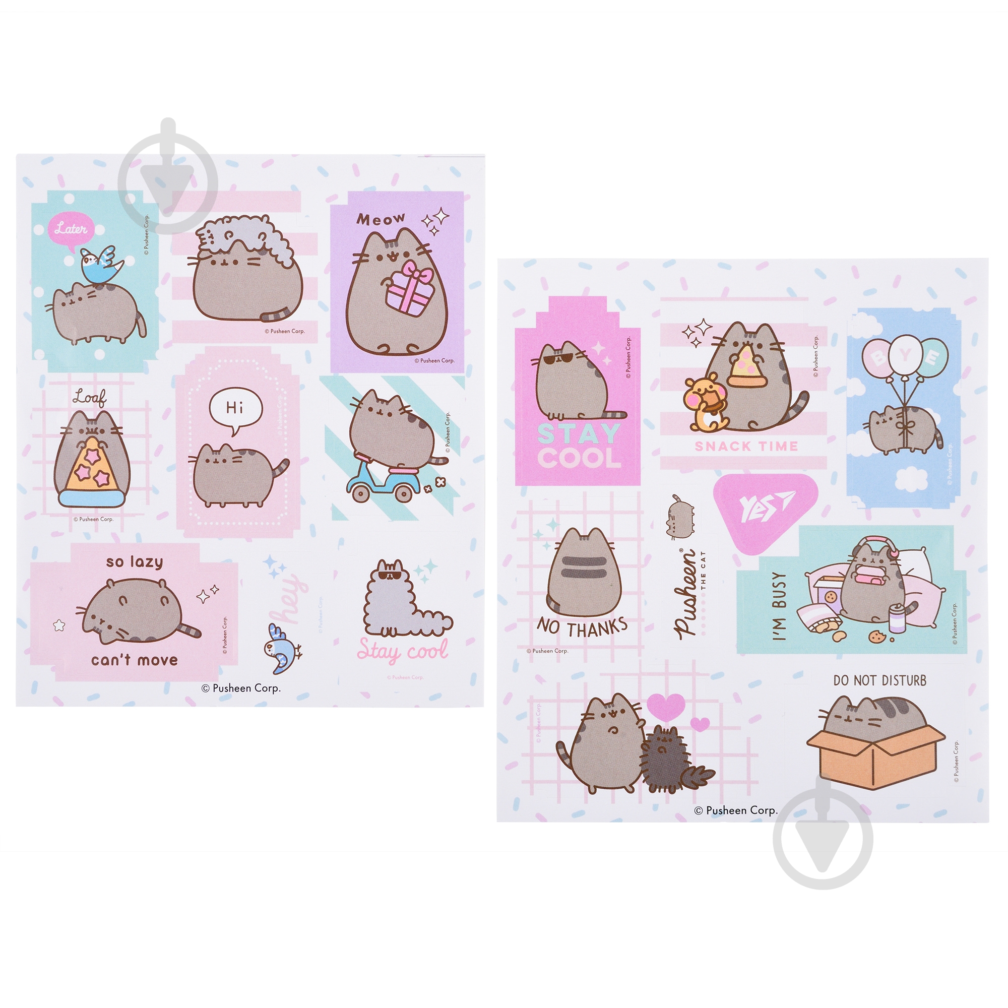 Набор наклеек YES Pusheen 954924 - фото 2