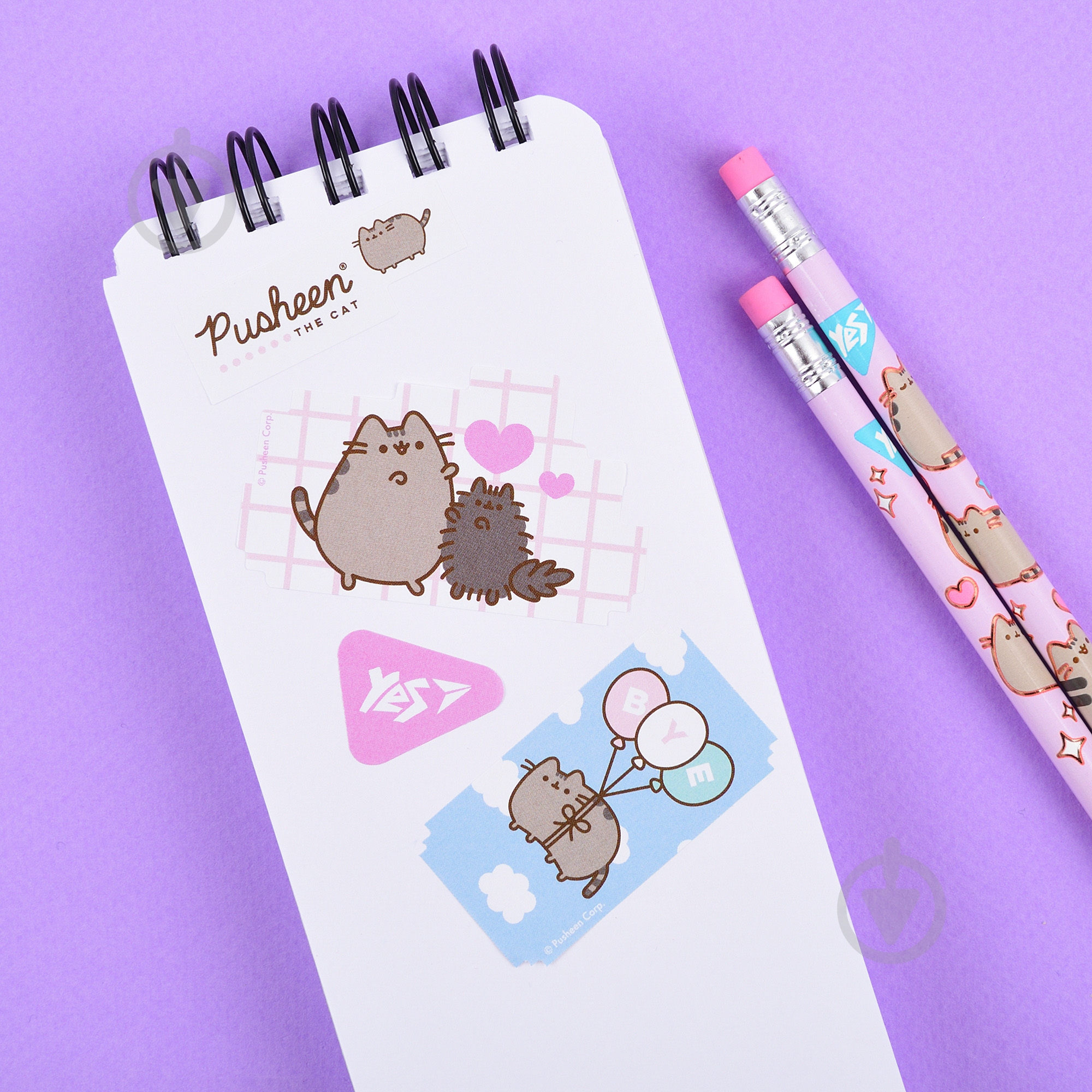 Набор наклеек YES Pusheen 954924 - фото 3