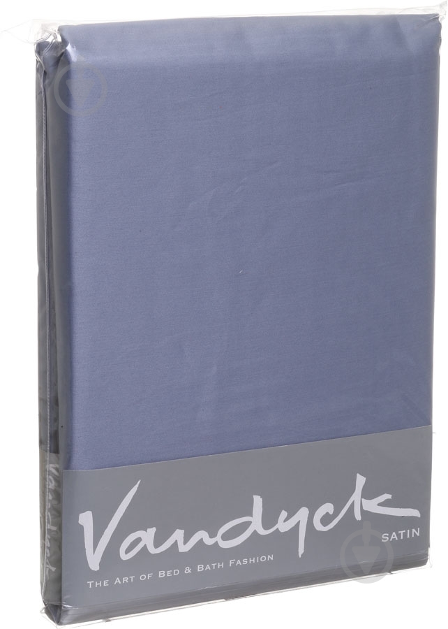 Простынь Flatsheets 270x240 см синий Vandyck - фото 3