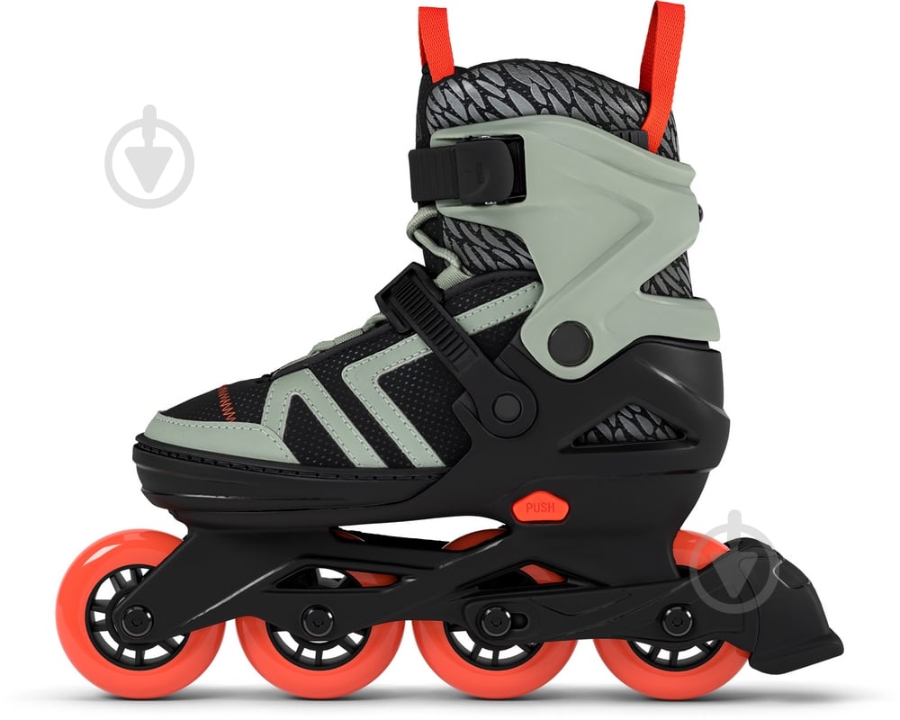 Роликові ковзани Firefly ILS C76 J 430976-902681 р. 38-41 чорно-зелений - фото 2