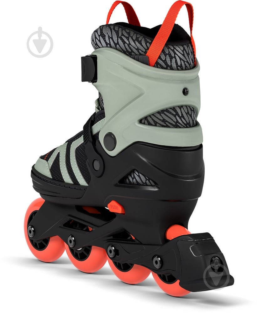 Роликові ковзани Firefly ILS C76 J 430976-902681 р. 38-41 чорно-зелений - фото 4