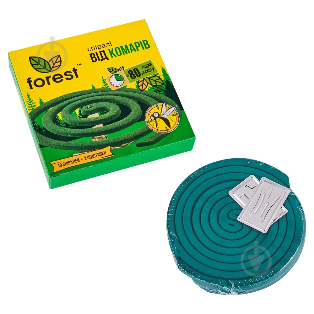 Спираль Forest от комаров, 10 шт. - фото 1 Спираль Forest от комаров, 10 шт. - фото 1