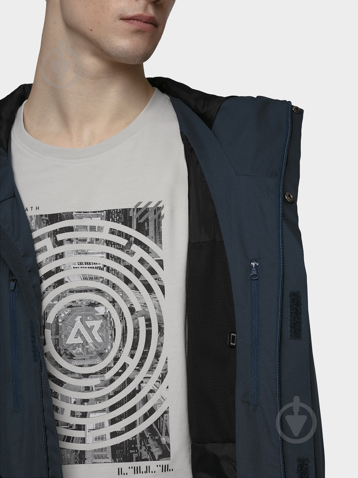 Куртка мужская демисезонная 4F D4L20-KUM206-31S р.M синяя - фото 8 Куртка мужская демисезонная 4F D4L20-KUM206-31S р.M синяя - фото 8