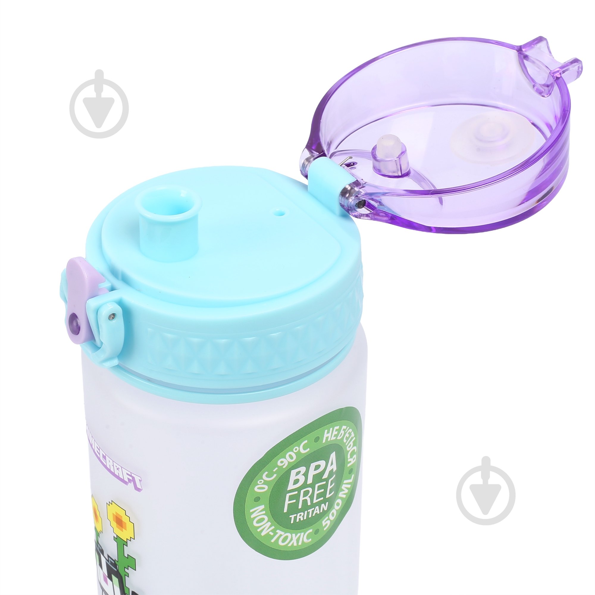 Пляшка для води YES MinecraftSpring 500 мл - фото 5 Пляшка для води YES MinecraftSpring 500 мл - фото 5