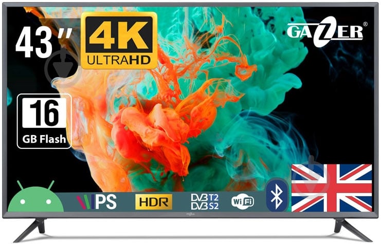 Телевизор Gazer TV43-US2G - фото 2