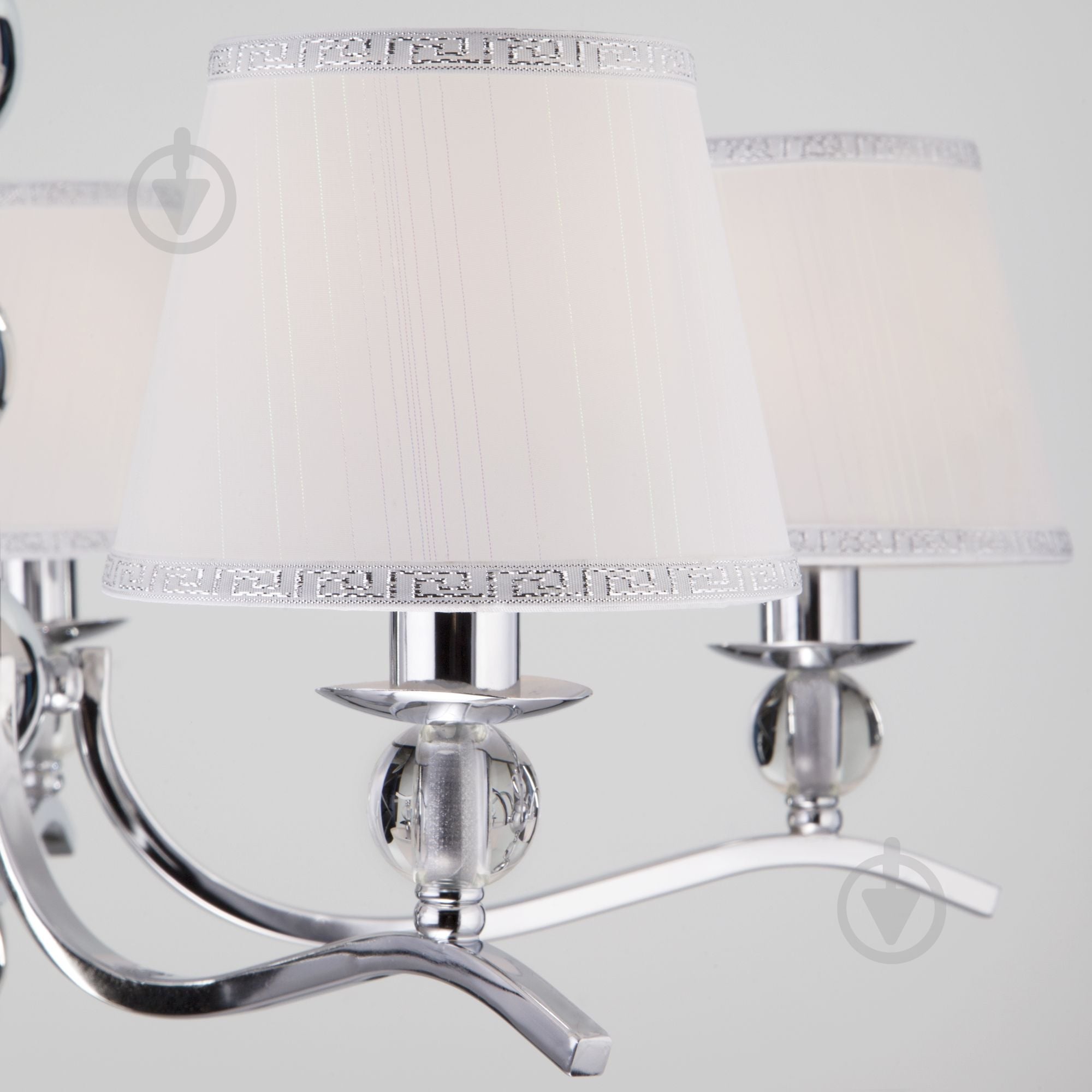 Люстра подвесная Strotskis Sortino 5x40 Вт E14 хром 60097/5 - фото 3