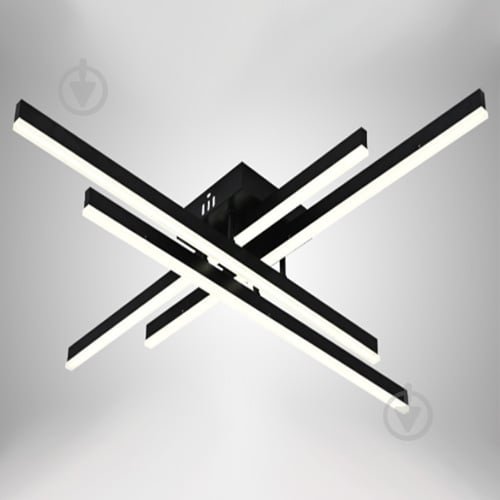 Люстра світлодіодна Luminaria 4x75 Вт LED-модуль ROVENA 75W 4L BLACK - фото 2
