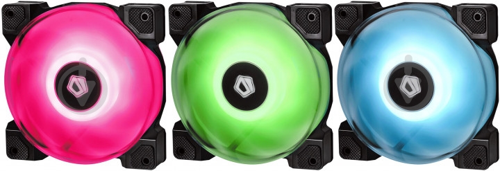Вентилятор ID-Cooling DF-12025-RGB Trio (3pcs Pack) - фото 1