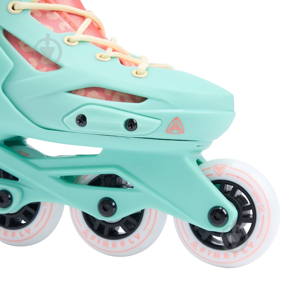 Роликовые коньки Firefly ILS C70 J 430974-901656 р. 30-33 бирюзовый - фото 7 Роликовые коньки Firefly ILS C70 J 430974-901656 р. 30-33 бирюзовый - фото 7