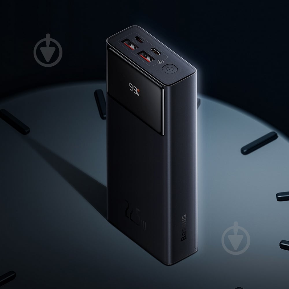 Повербанк BASEUS 30000 mAh black (PPXJ080101) Star Lord Display - фото 11