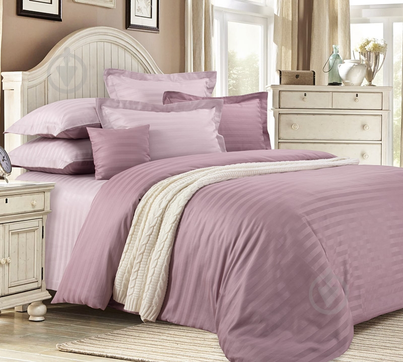 Комплект постельного белья евро карамель Domikus - фото 3