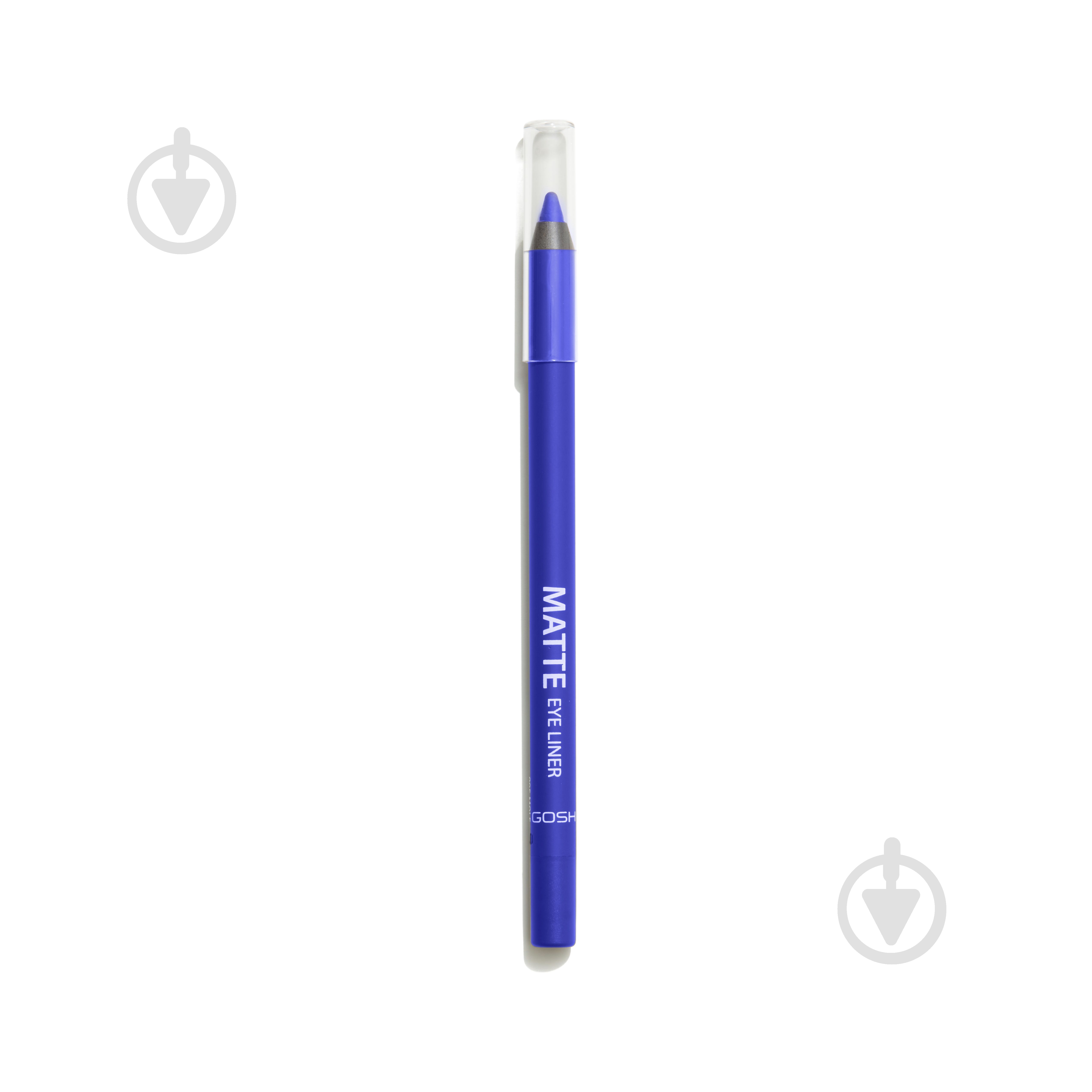 Олівець для очей GOSH Matte Eye Liner синій 1,2 г - фото 2