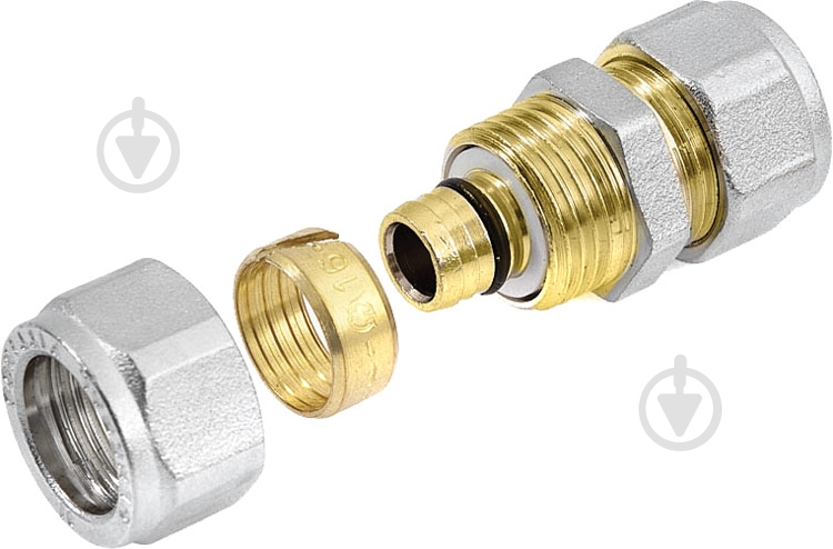 Муфта з’єднувальна General Fittings 20х2.0 GF - фото 1 Муфта з’єднувальна General Fittings 20х2.0 GF - фото 1