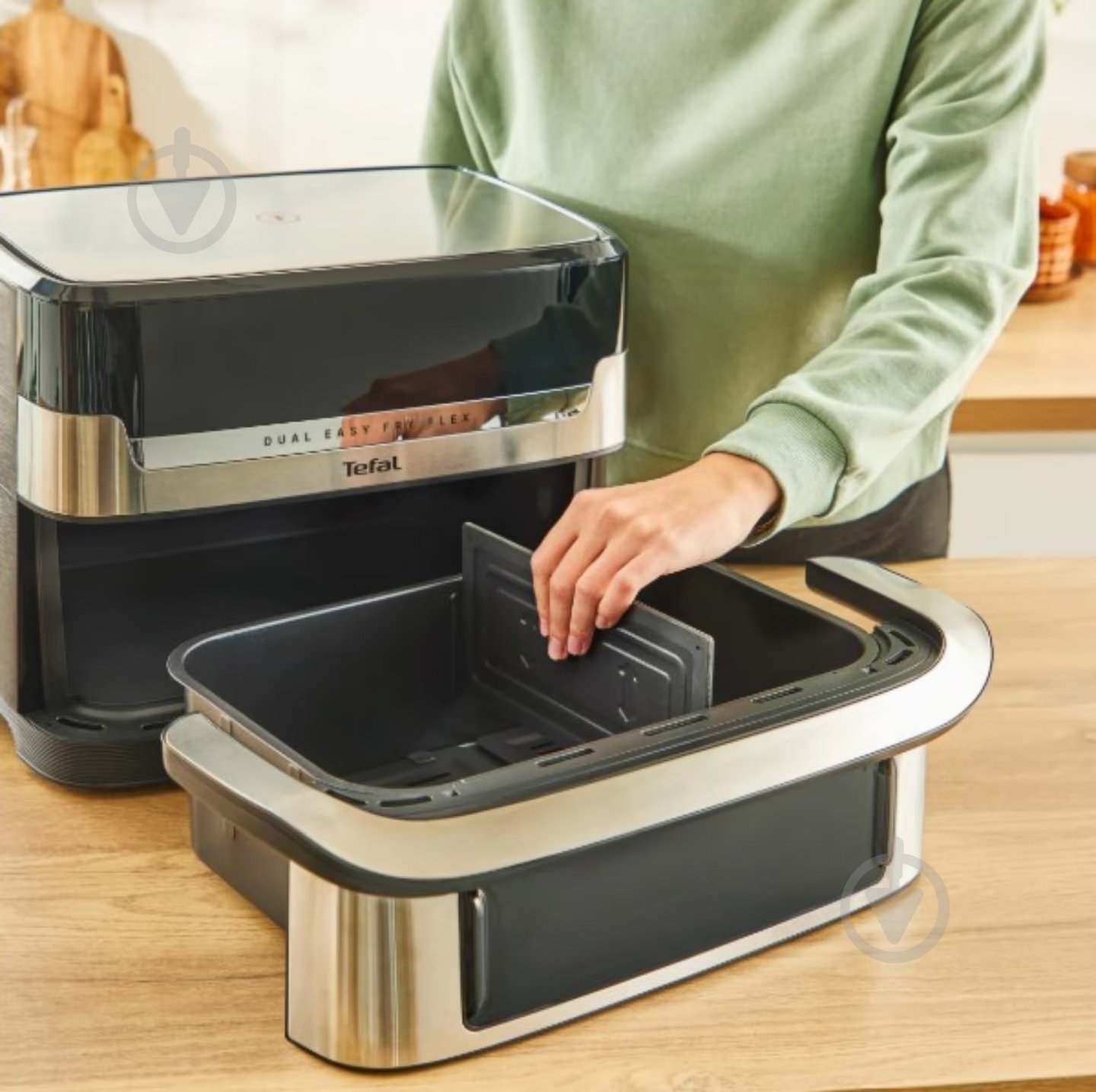 Мультипечь Tefal Dual Easy Fry Flex EY922DE0 - фото 5