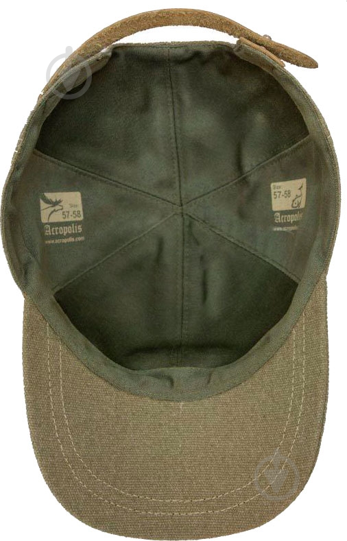 Кепка Acropolis ОШМ One Size хаки - фото 3