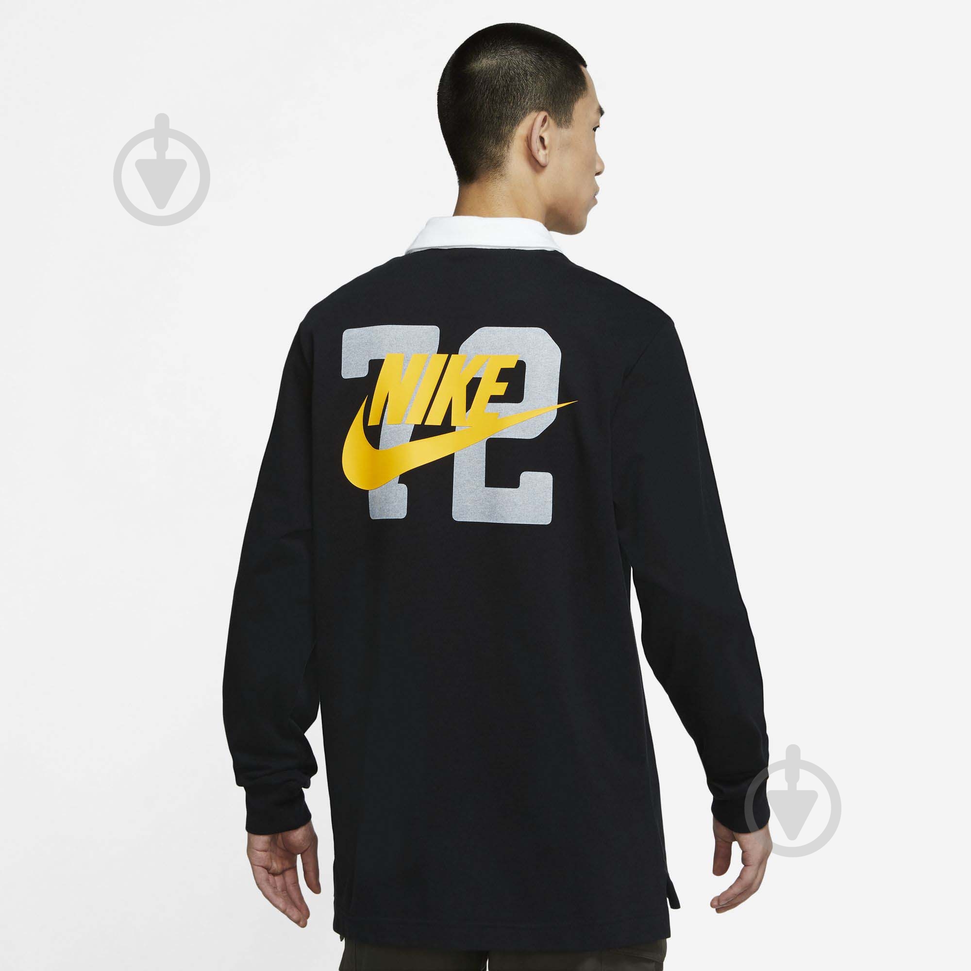 Свитшот Nike M NSW TREND RUGBY TOP DD6179-010 р. L черный - фото 2 Свитшот Nike M NSW TREND RUGBY TOP DD6179-010 р. L черный - фото 2