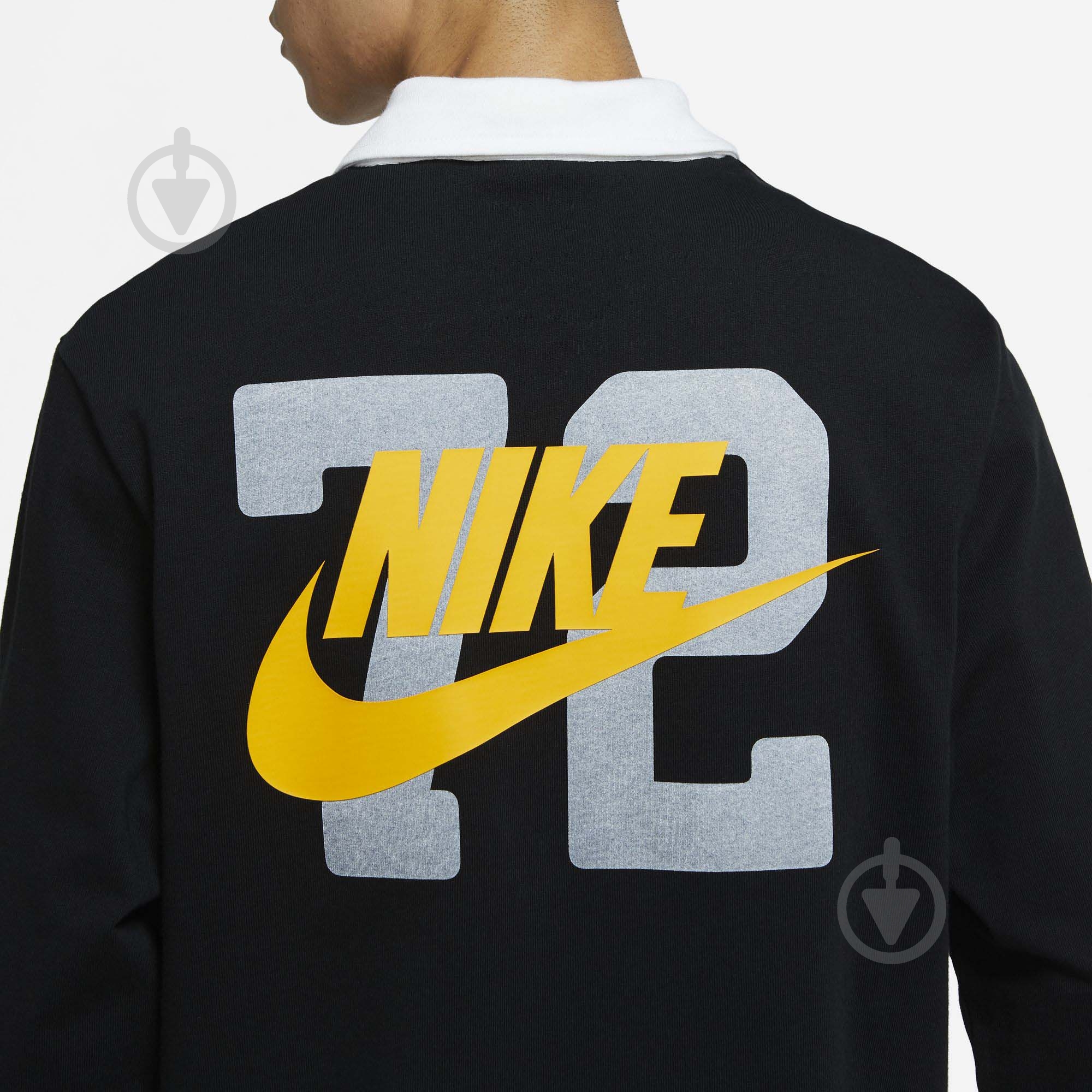 Свитшот Nike M NSW TREND RUGBY TOP DD6179-010 р. L черный - фото 4 Свитшот Nike M NSW TREND RUGBY TOP DD6179-010 р. L черный - фото 4