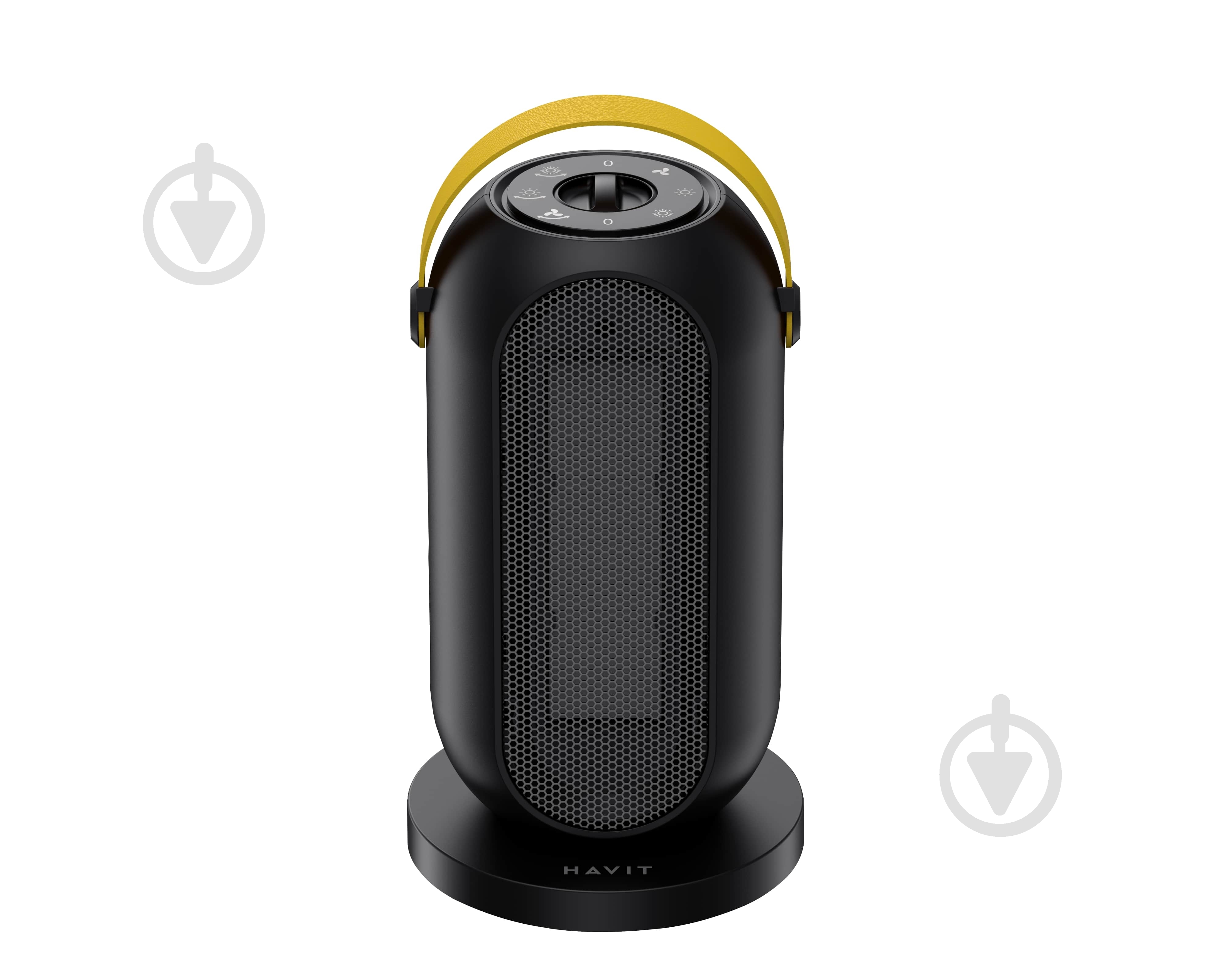 Тепловентилятор Havit HV-HT1226 1200W Black - фото 2