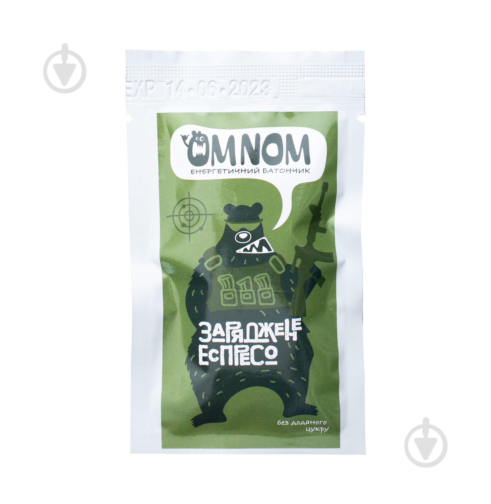 Батончик ЇDLO OMNOM Заряженный эспрессо - фото 1
