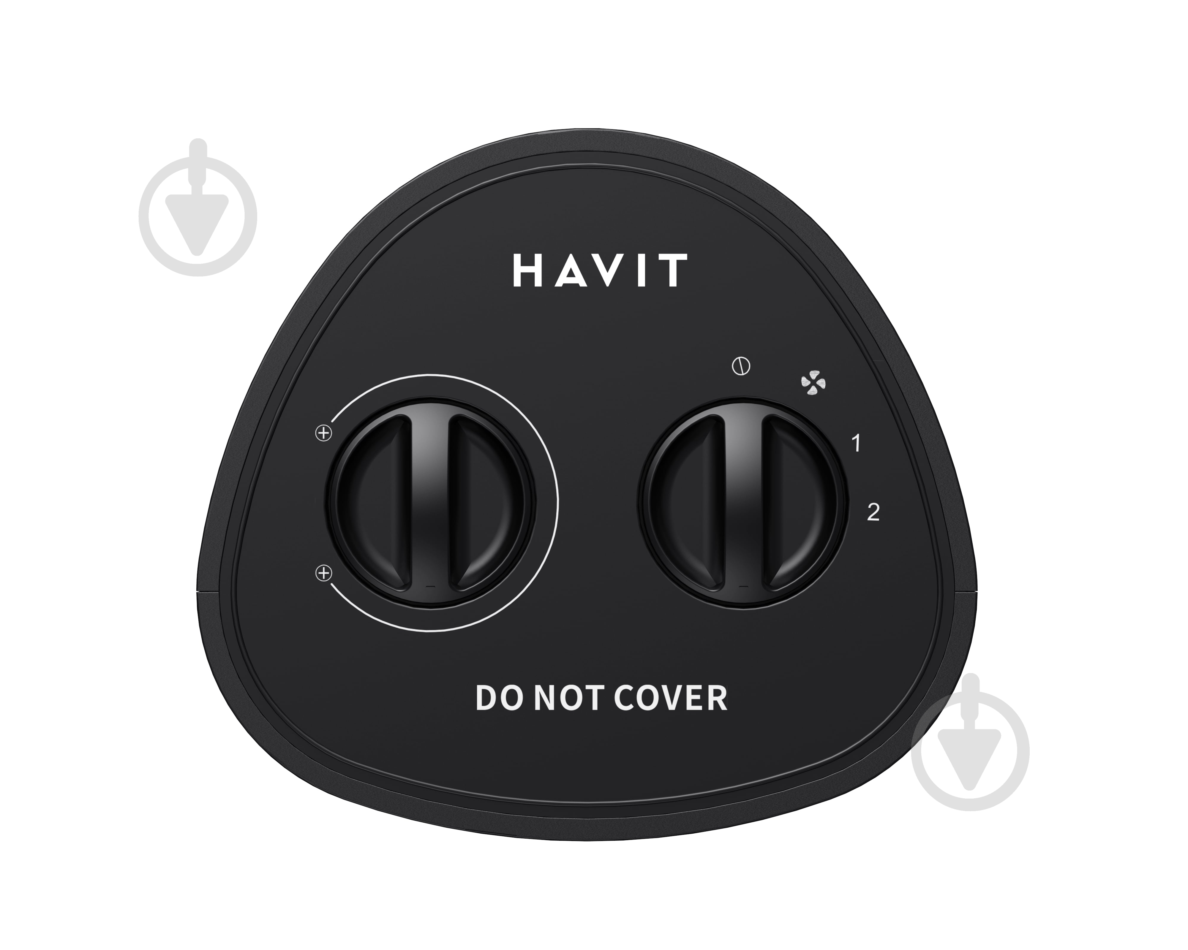 Тепловентилятор Havit HV-HT1227 1500W Black - фото 5 Тепловентилятор Havit HV-HT1227 1500W Black - фото 5