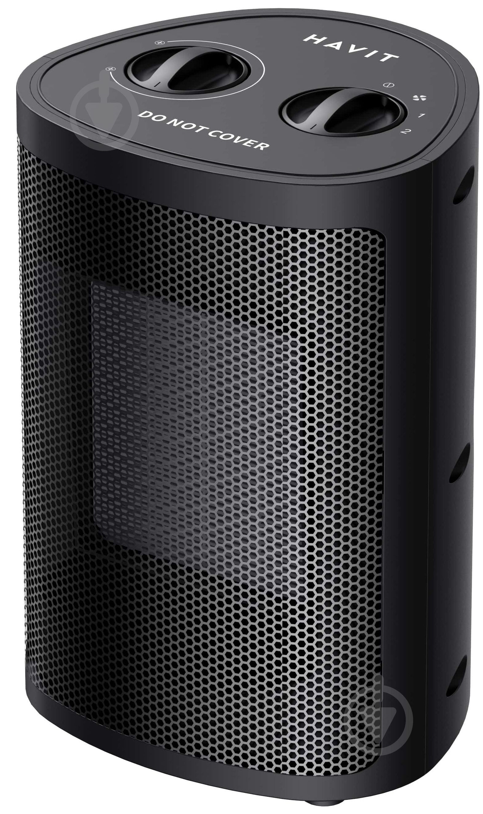 Тепловентилятор Havit HV-HT1227 1500W Black - фото 1 Тепловентилятор Havit HV-HT1227 1500W Black - фото 1