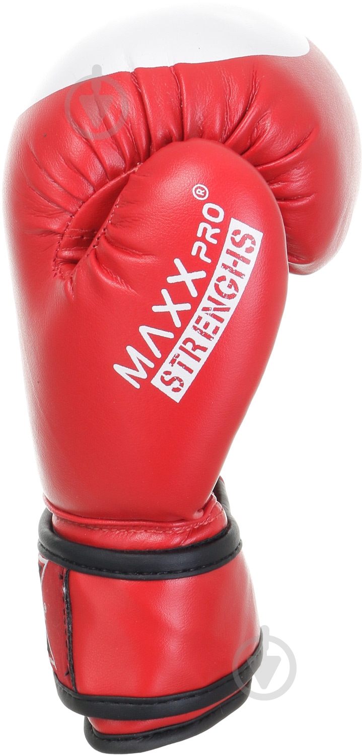 Боксерские перчатки MaxxPro AVG-616 4oz красный - фото 4