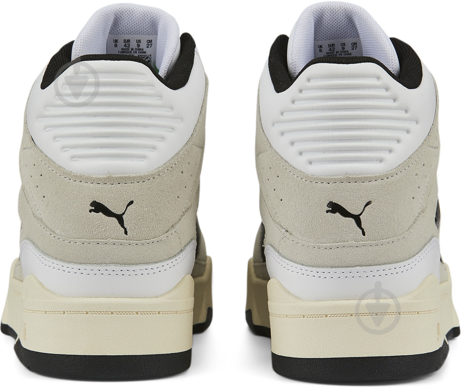 Кроссовки мужские демисезонные Puma SLIPSTREAM HI HERITAGE 38799803 р.44,5 белые - фото 4