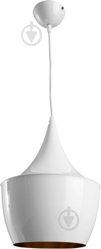 Подвес Arte Lamp Cappello A3407SP-1WH 1x40 Вт E27 белый - фото 1