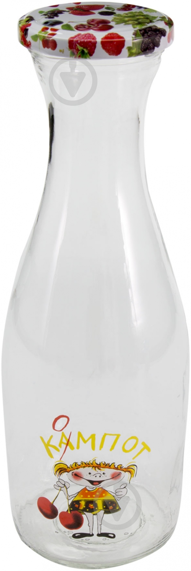 Бутылка Everglass Девочка 1000 мл 10017 - фото 1